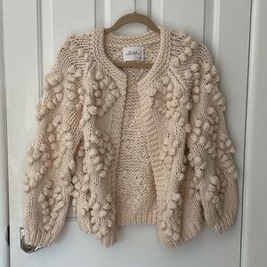 NWT Chicwish Knit Your Love Bobble Cardigan